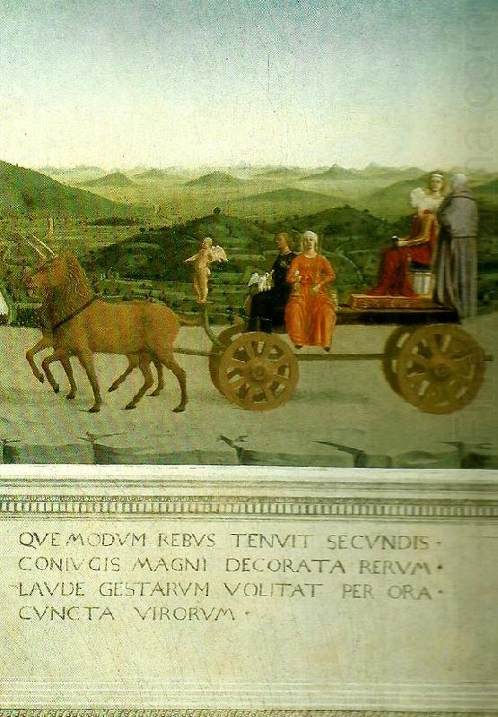 the triumph of battista sforza, Piero della Francesca